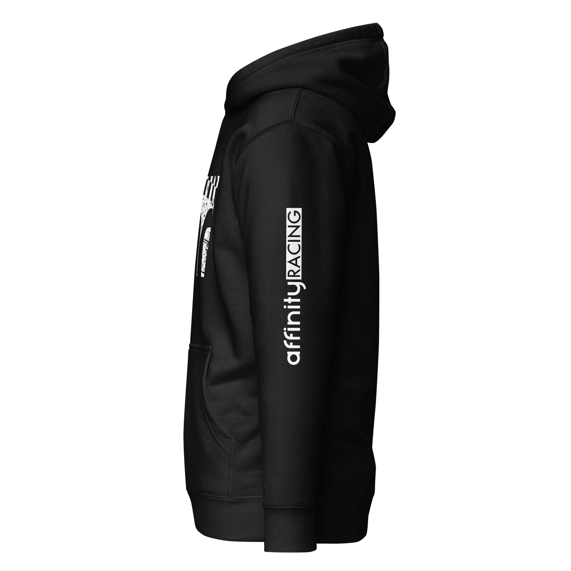 Affinity Racing Distressed Logo Hoodie