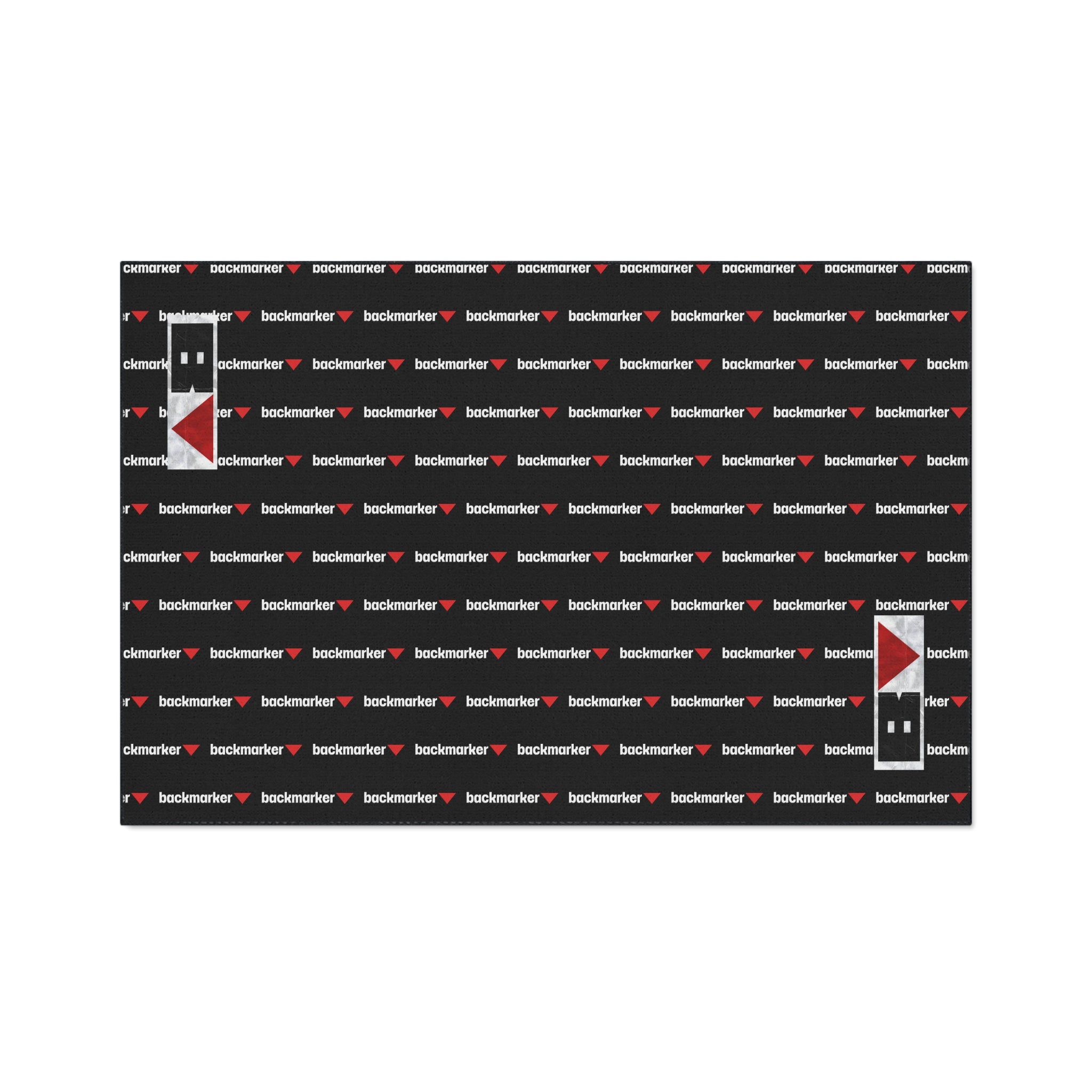 BACKMARKER▼ Heavy Duty Floor Mat