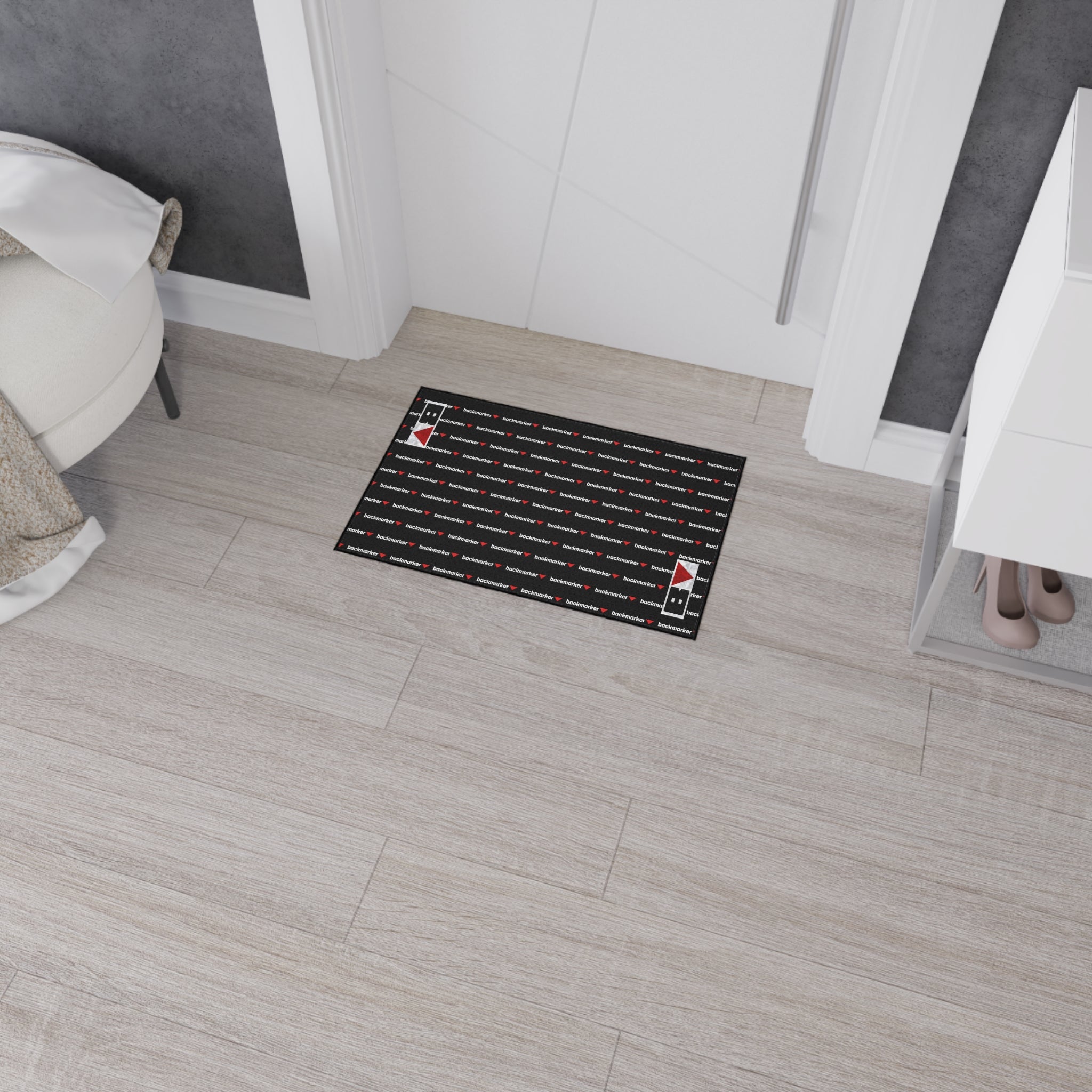 BACKMARKER▼ Heavy Duty Floor Mat