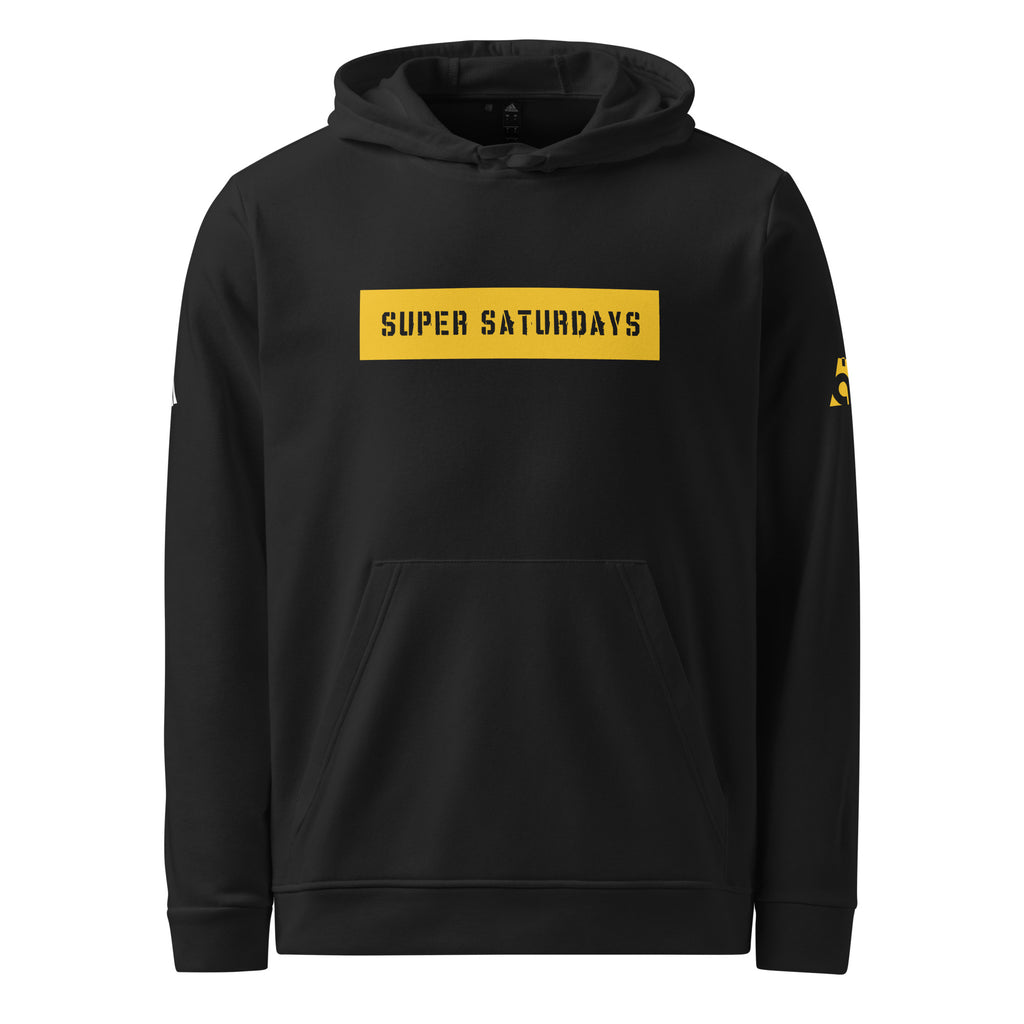 adidas BLOCK Affinity Racing Super Saturdays fleece hoodie