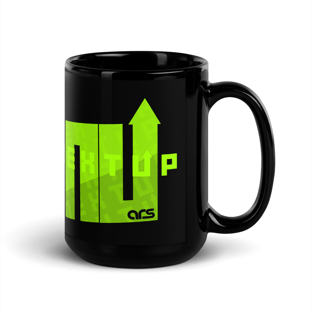 NEXTUP Season Four Champion Matt Frady Black Glossy Mug